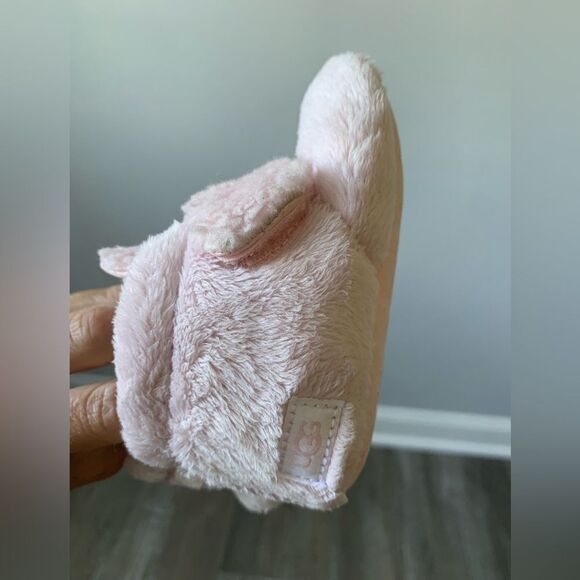 Baby Uggs Slippers Bunny Furry Slippers Light Pink White Size 4 5 Infant Baby - Picture 2 of 9